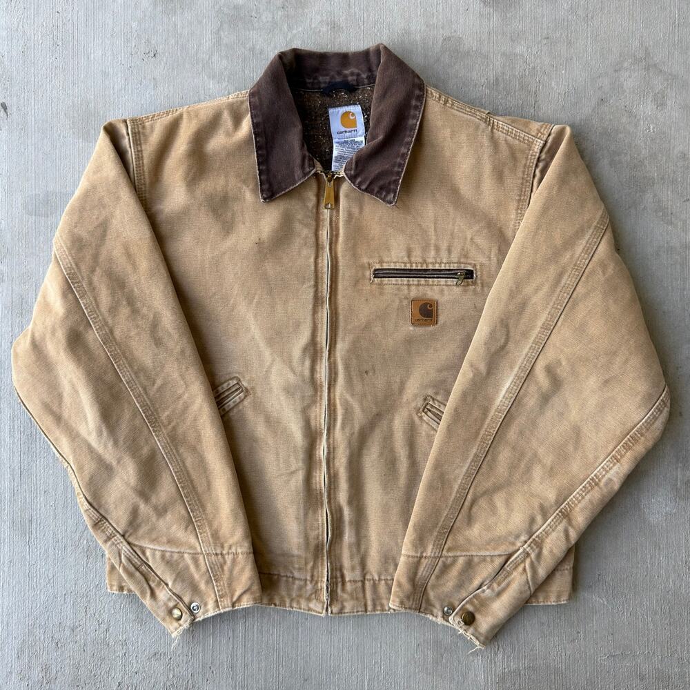 Carhartt J97 CML brown Detroit work wear jacket